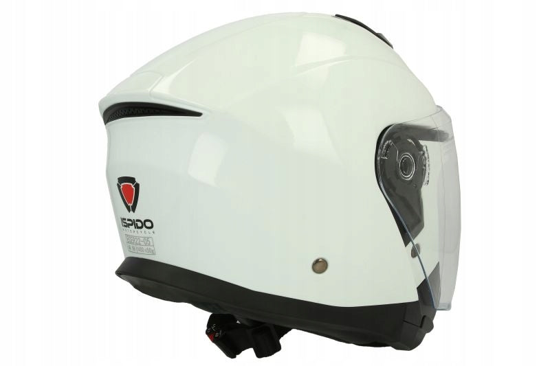 Motorcycle helmet open ISPIDO TOUCAN white size XL Packaging status original