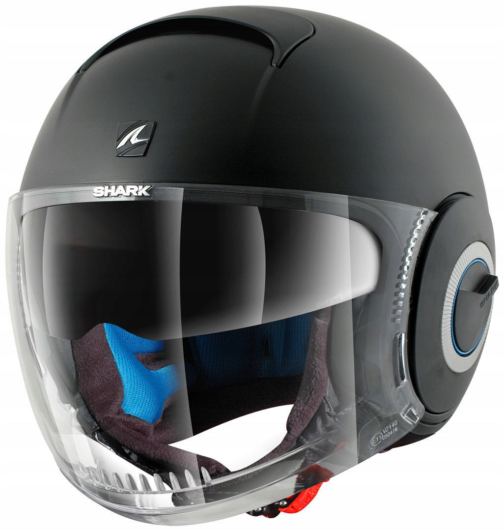 Motorcycle helmet open SHARK NANO BLANK black/matte size M Manufacturer Shark