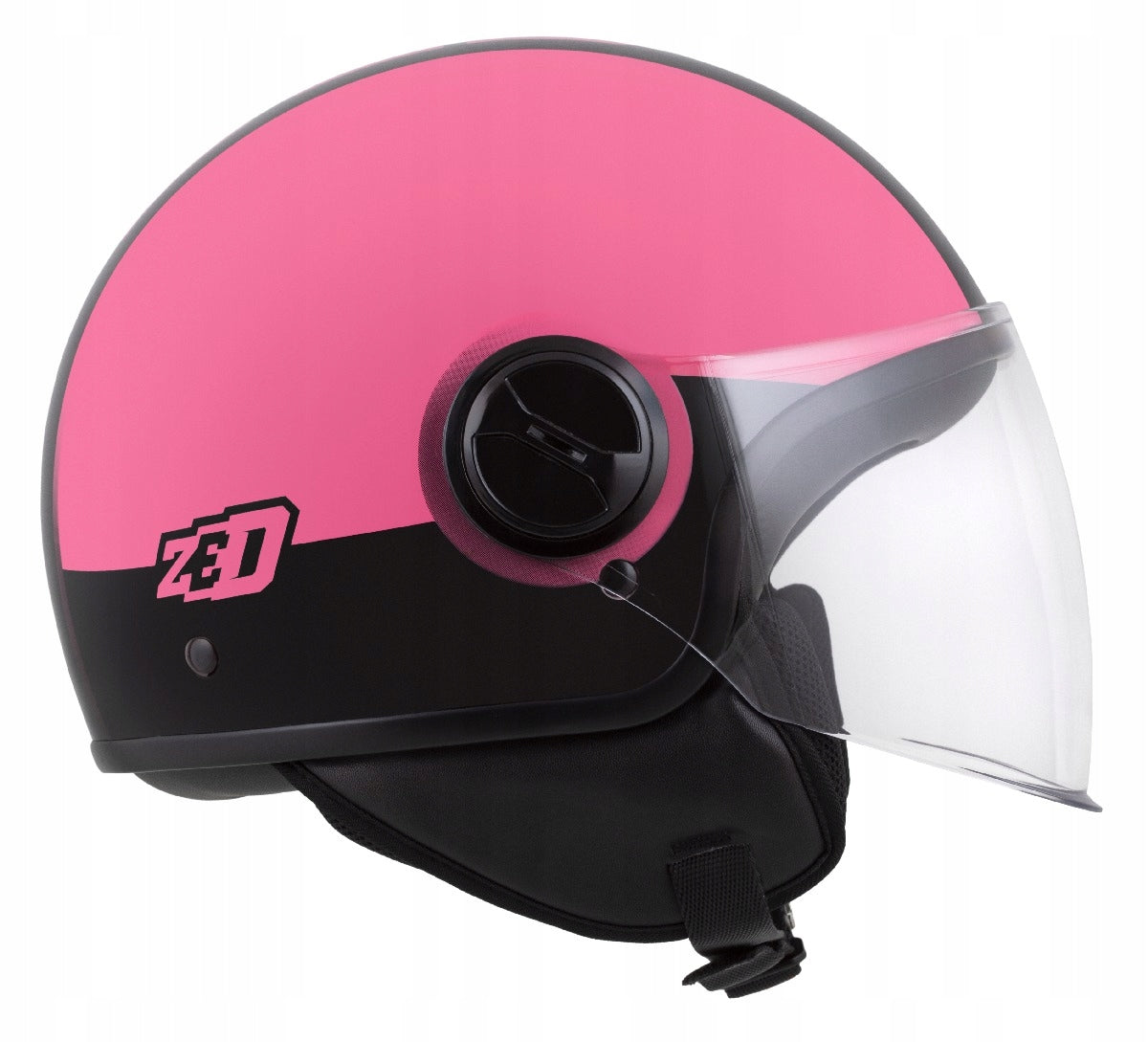 Motorcycle helmet scooter 125 ZED PINK C35 light for trunk reflectors ECE.06 XS EAN (GTIN) 5905137239536