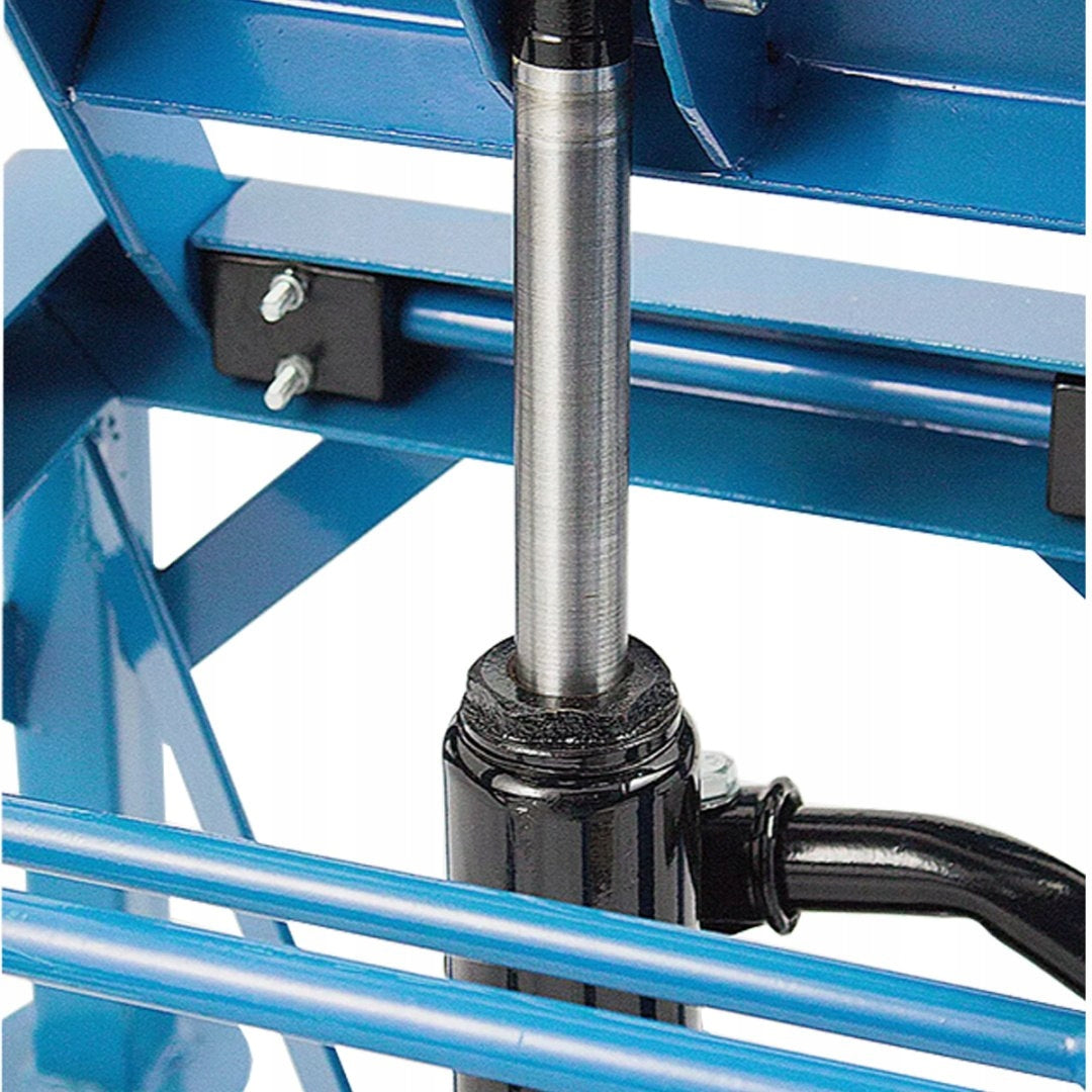 Motorcycle hydraulic scissor lift with wheels 140 kg stable Manufacturer code MS15206