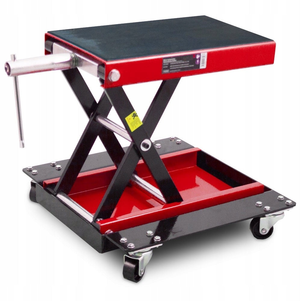 Motorcycle jack 500 kg Bituxx roller workshop lift