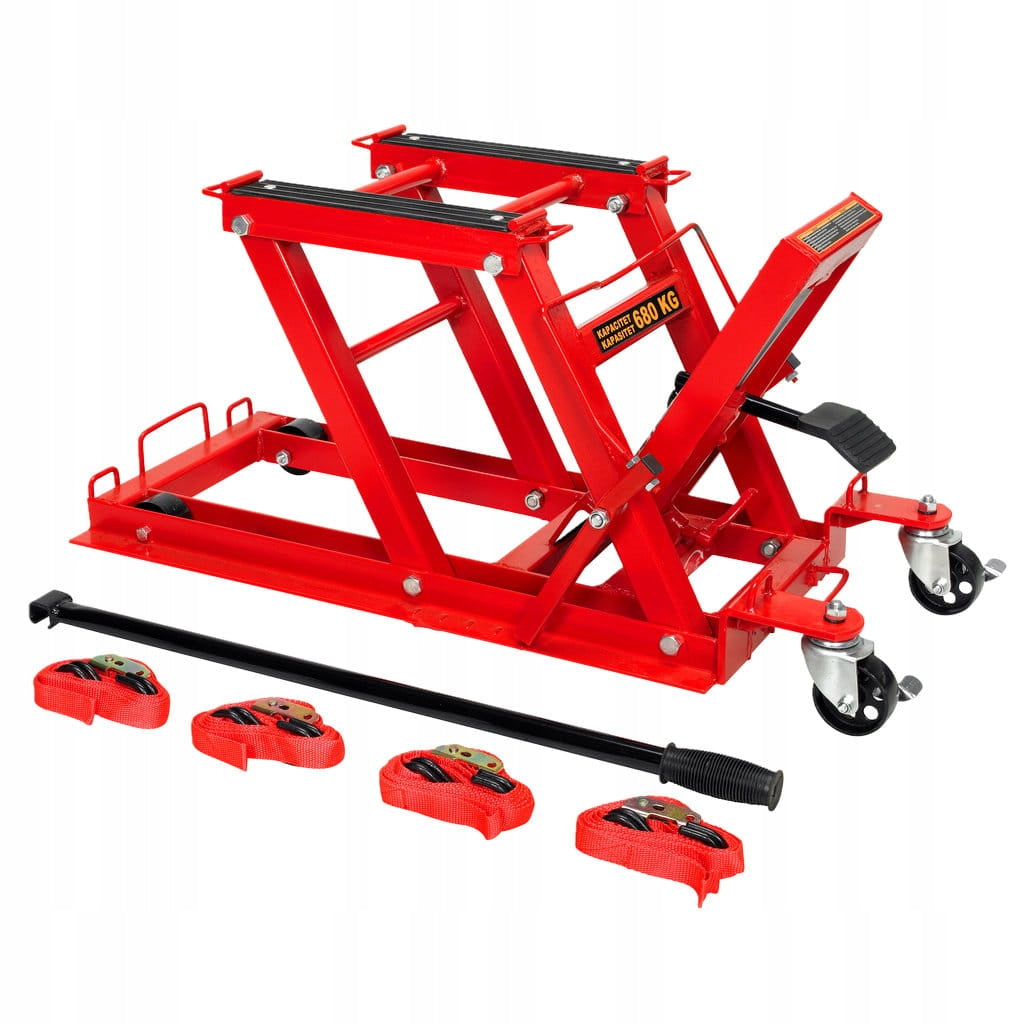Motorcycle lift 680kg for motorcycles and mowers Manufacturer code 601036