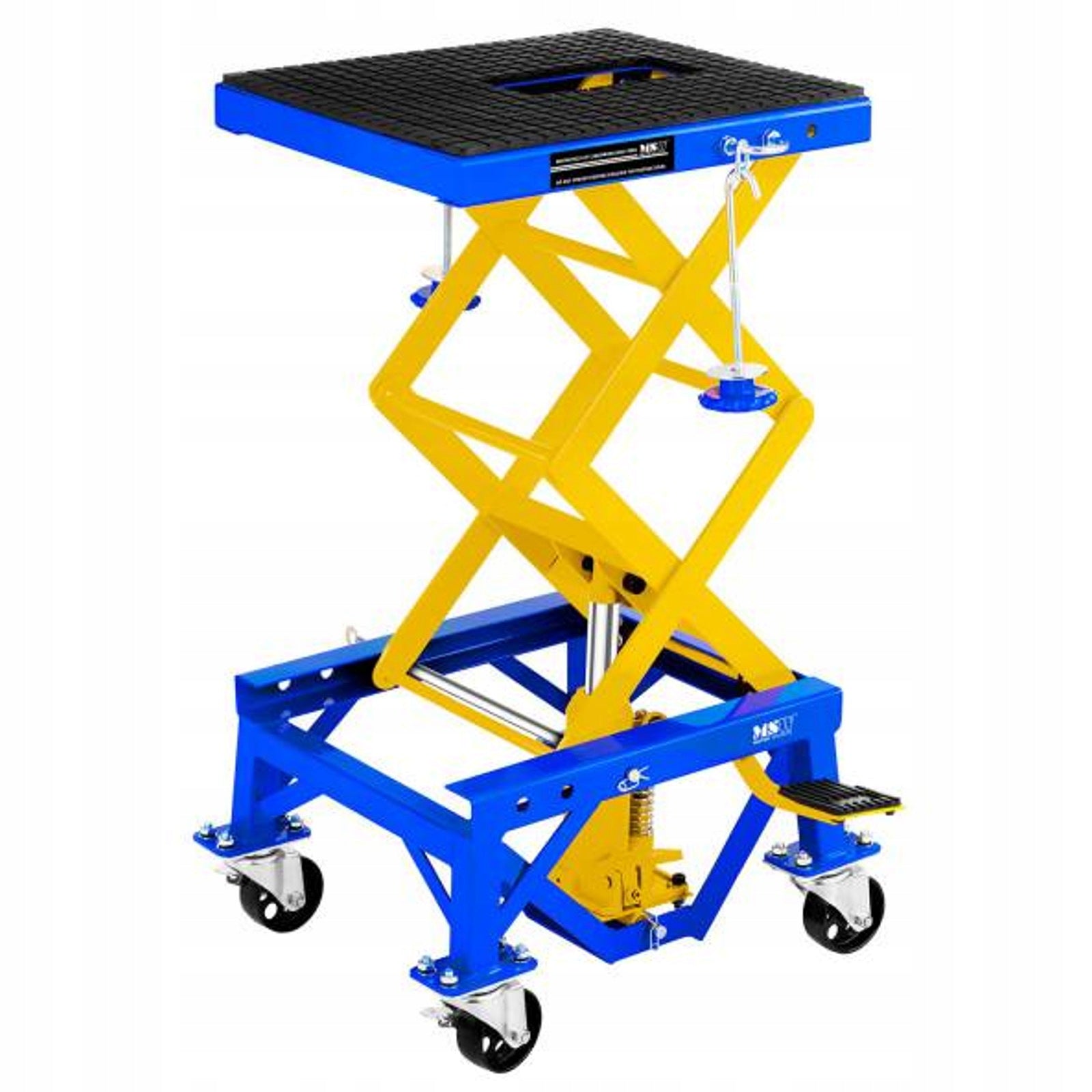 Motorcycle lift MSW 135kg 350-870mm platform 410x350mm workshop Manufacturer MSW