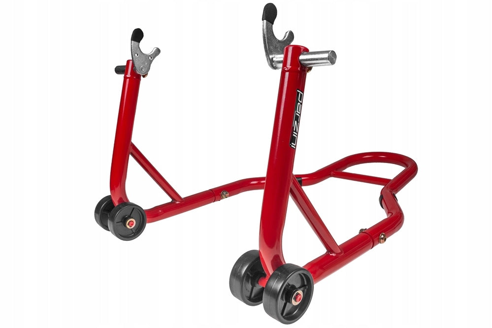 Motorcycle lift Parzini Strada, rear, red universal under rollers EAN (GTIN) 4260695770305