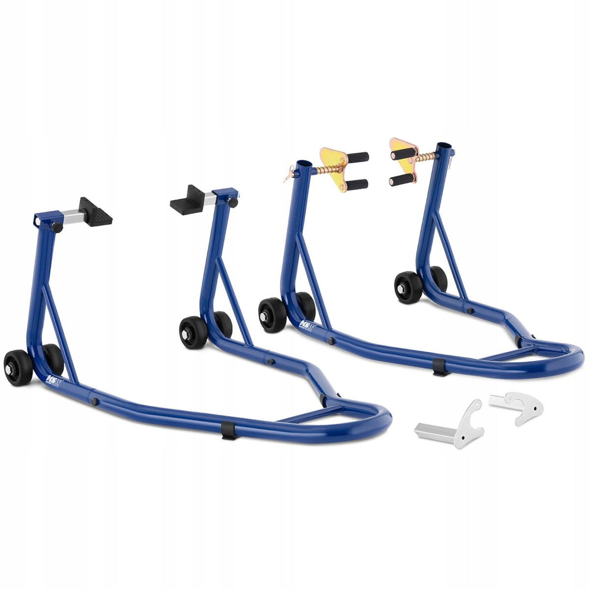 Motorcycle lift front rear 200 kg rack set for workshop Manufacturer expondo