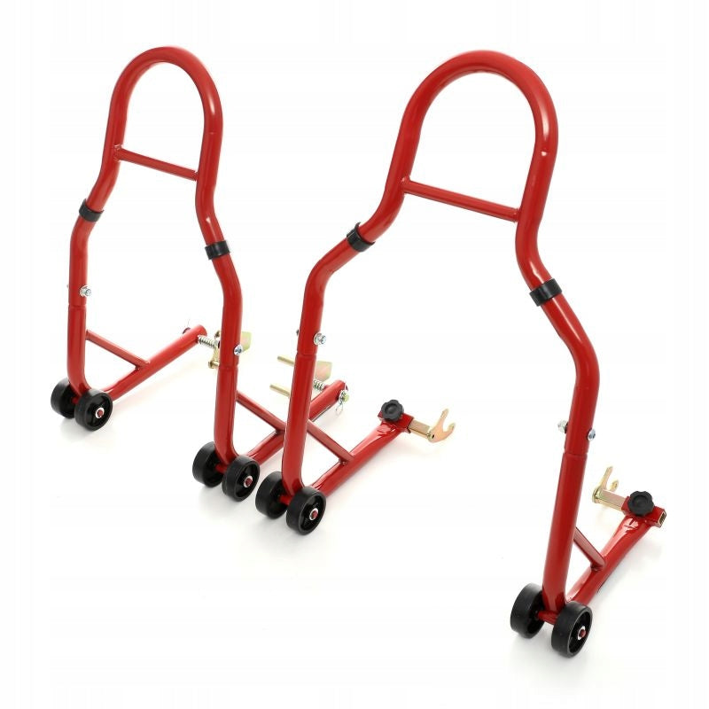 Motorcycle lift stand for motorcycle set FRONT REAR 2pcs service Manufacturer no brand