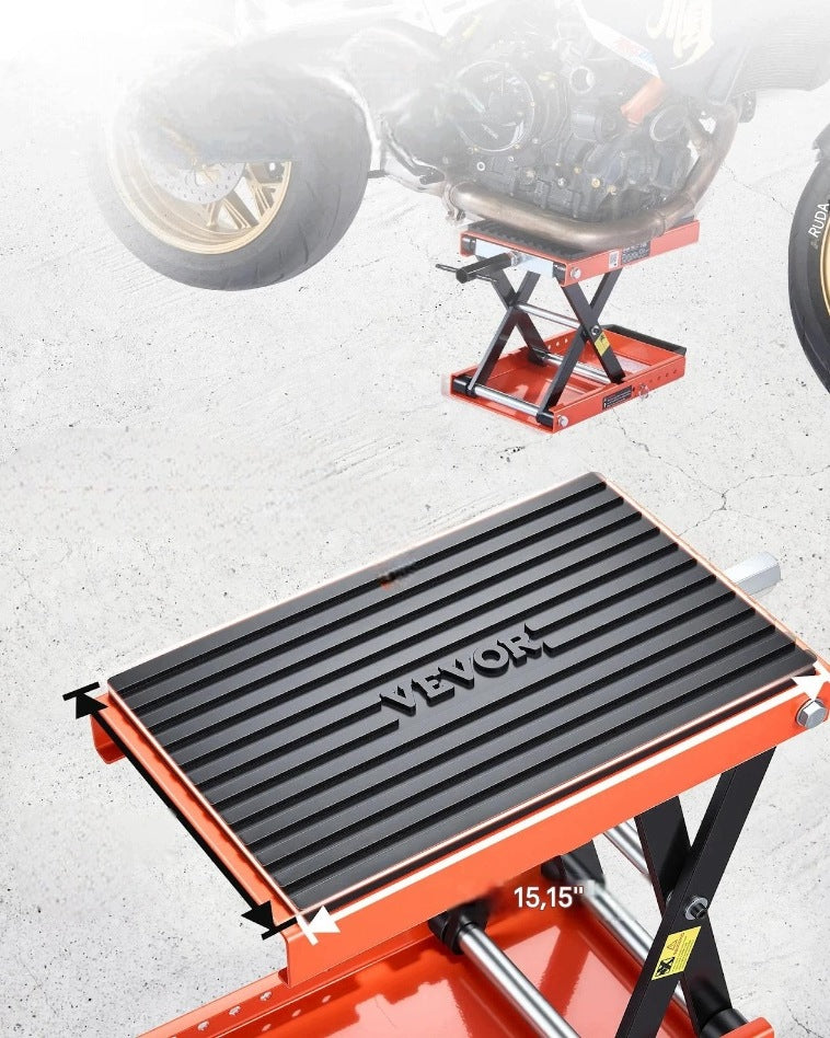 Motorcycle lift strong platform max 680 kg adjustment 105 - 350 mm Manufacturer code 5907021478267