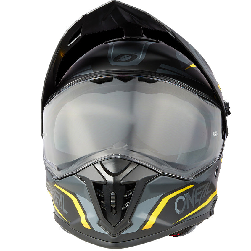 Motorcycle quad helmet with blend Asrs O'neal light black grey S 55-56cm Packaging status original