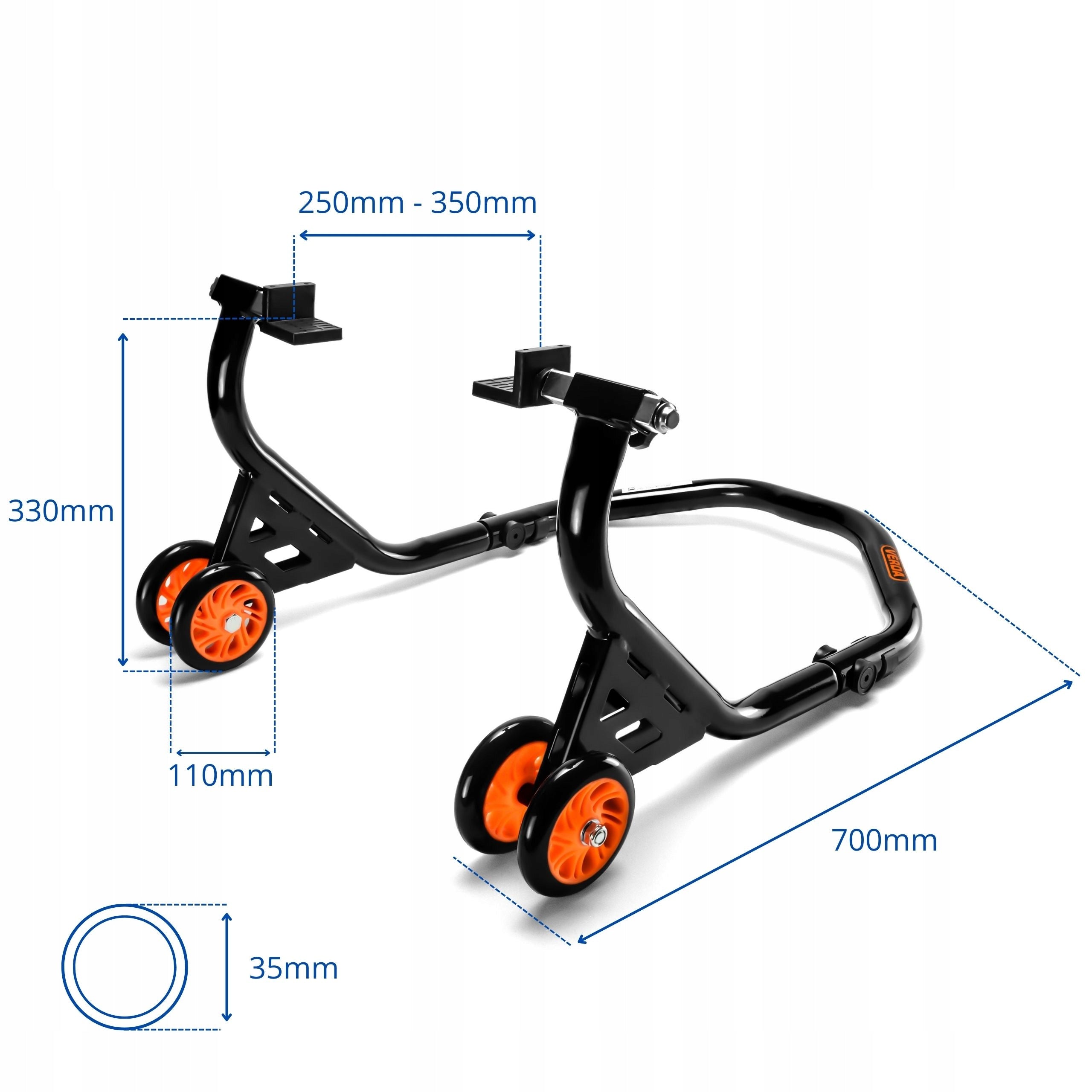 Motorcycle rear swing arm lift L VERDA PREMIUM Packaging status original