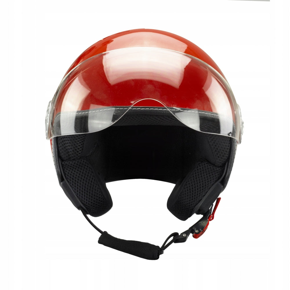 Motorcycle scooter helmet open - S red Manufacturer's catalog number BBKASK033