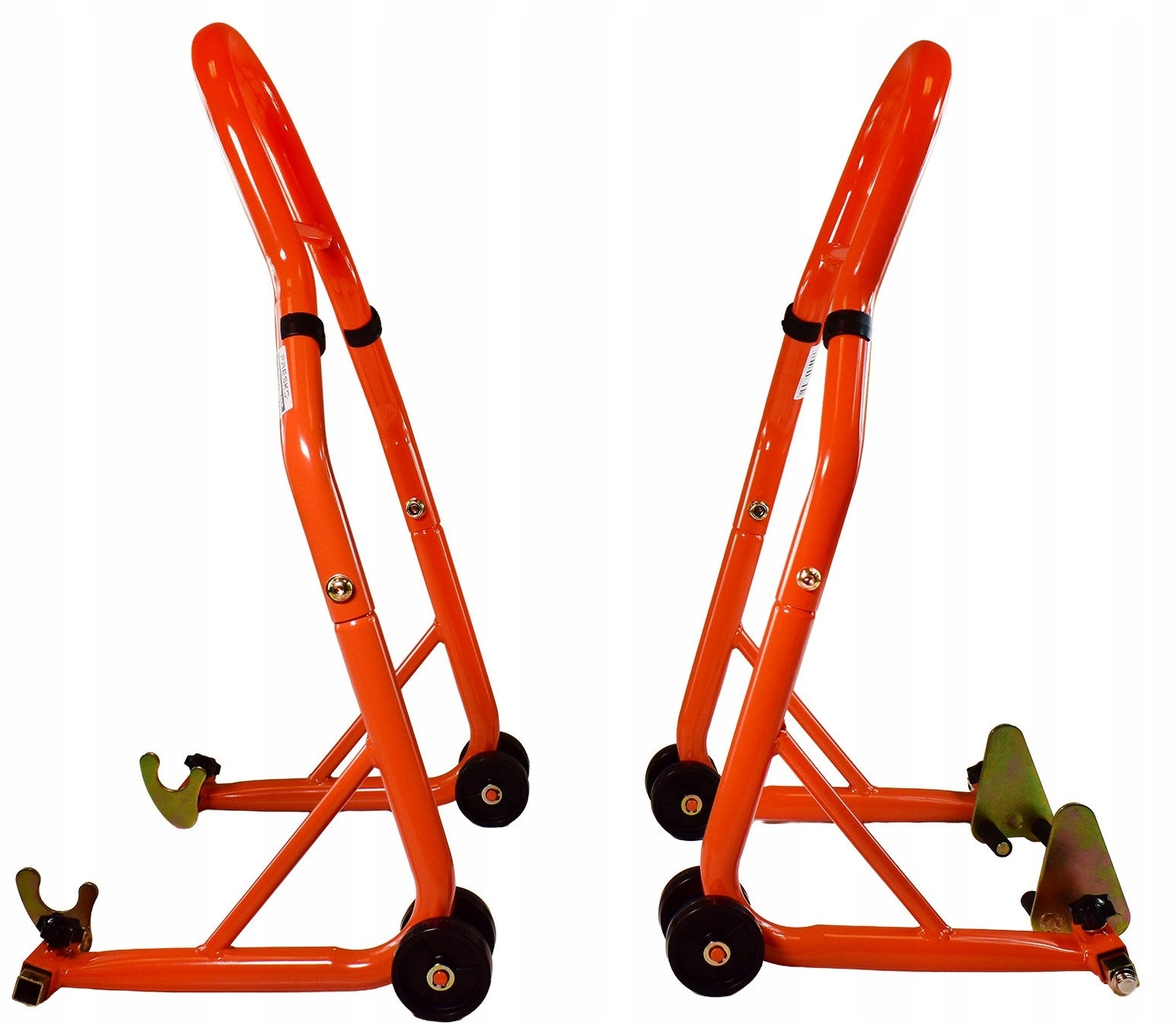 Motorcycle stand front + rear set adjustable width UNIVERSAL Manufacturer code Stojaki zestaw przód tył