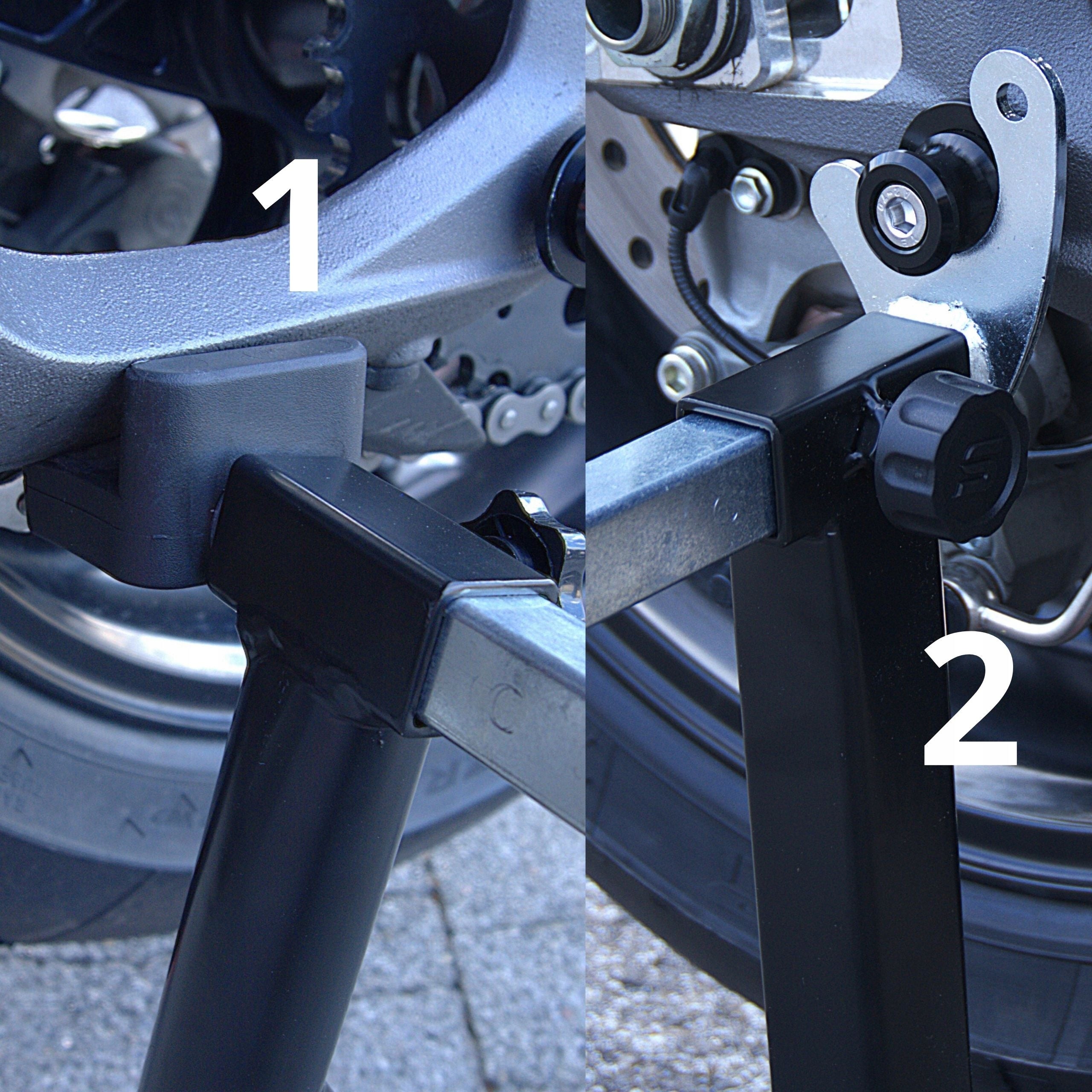Motorcycle stand on wheels folding rear under motorcycle lift EAN (GTIN) 5906574670647