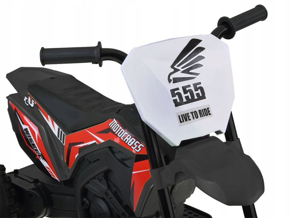Motorcycle tricycle for electric battery for child + music PA0334 Maximum speed 3 km/h