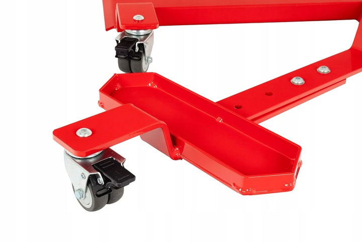 Motorcycle trolley - manoeuvring - rear wheel manoeuvring platform Lifting capacity 400 kg