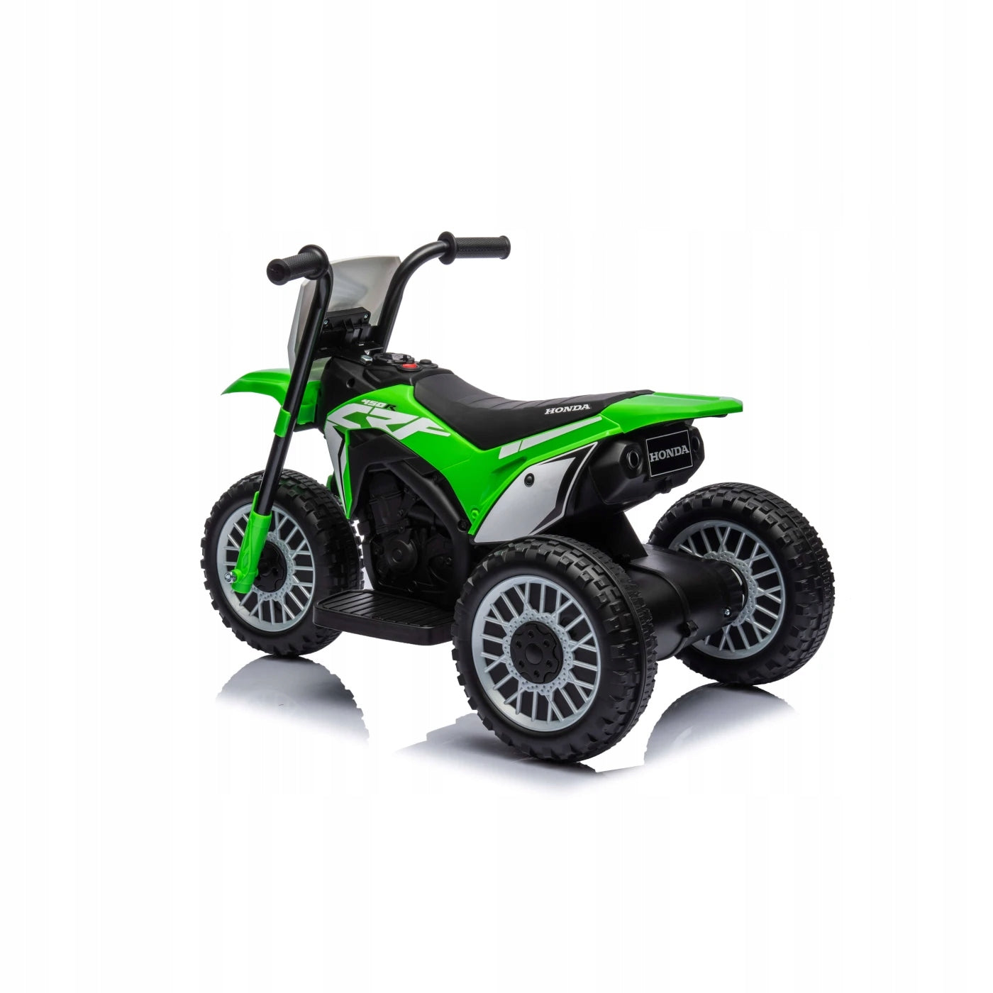 Motorek Cross Honda CRF 450R for children's battery Green + 3 Wheels Manufacturer code PA.H5.ZIE