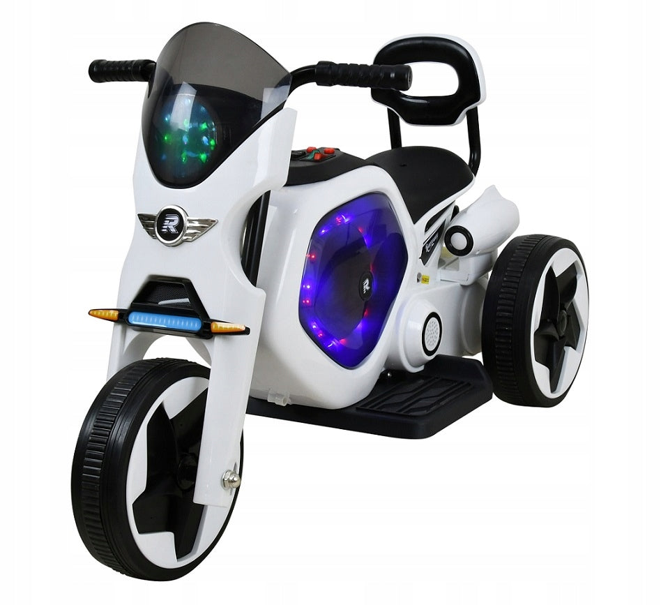 Motorka Racceway bílá