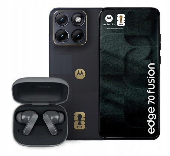Motorola Edge 70 Fusion 8/256GB 5G black World Cup Edition + Buds NEW