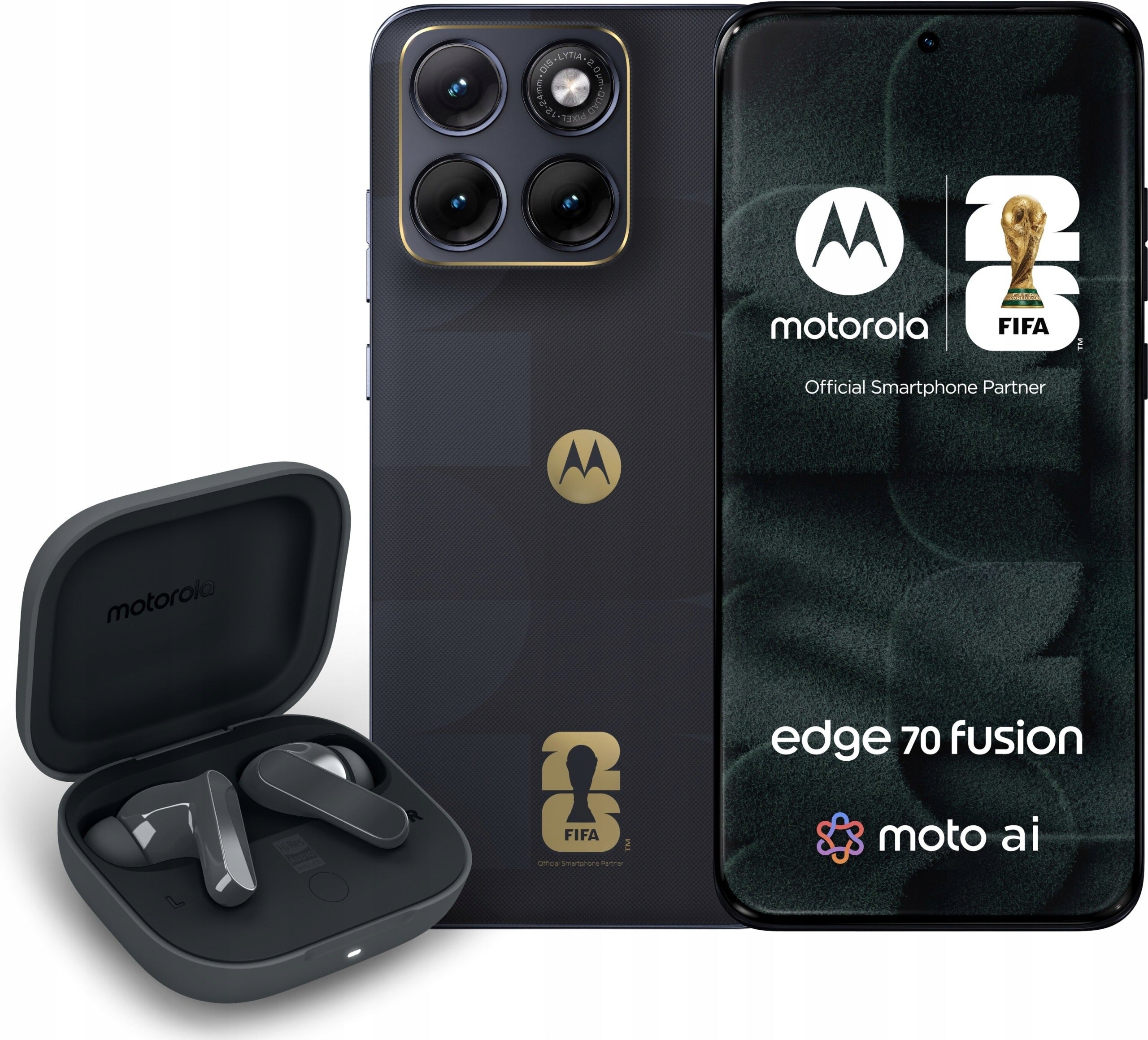 Motorola Edge 70 Fusion FIFA Edition 5G 8/256GB + MotoBuds Bass