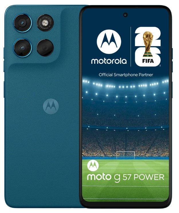 Motorola Moto G57 Power 12+256 GB Pantone Corsair (Green) Charger included no