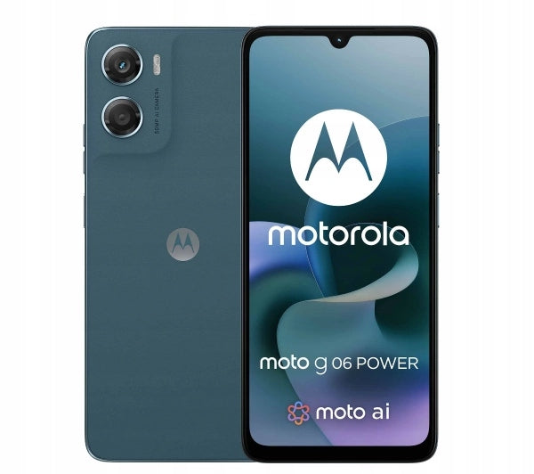 Motorola Moto g06 Power | Tapestry Blue | 4/64GB | 7000mAh | 120Hz | PL