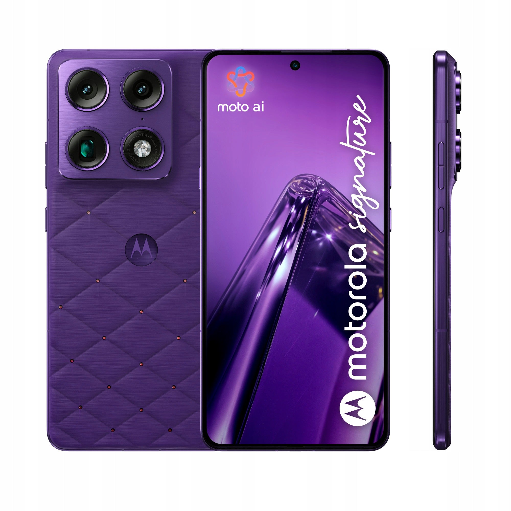 Motorola Signature Crystals by Swarovski PANTONE Violet Indigo Brand Motorola