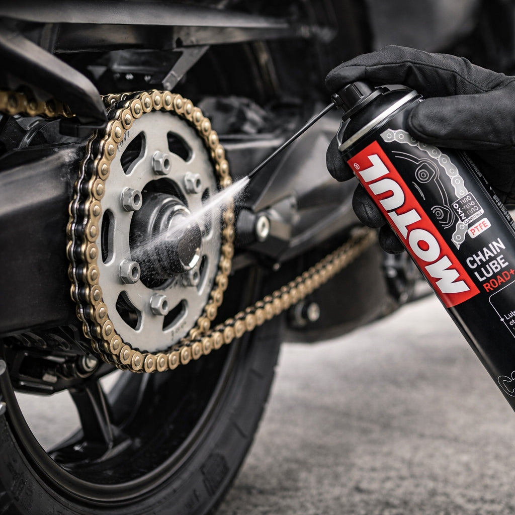 Motul Chain Cleaning and Lubrication Kit Grease Remover Brush Kind set