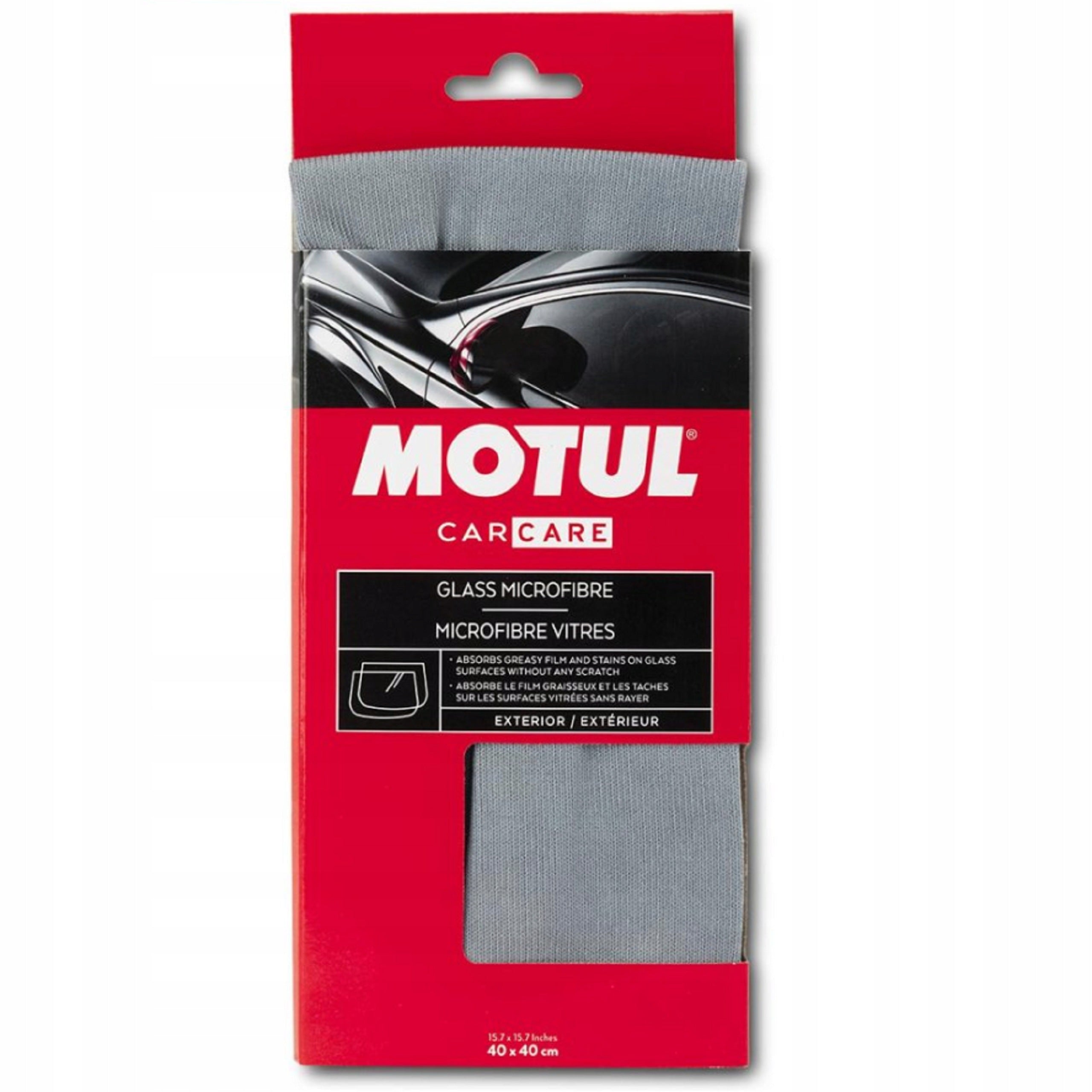 Motul Microfiber Cloth for Cleaning Windows and Mirrors 40x40 cm