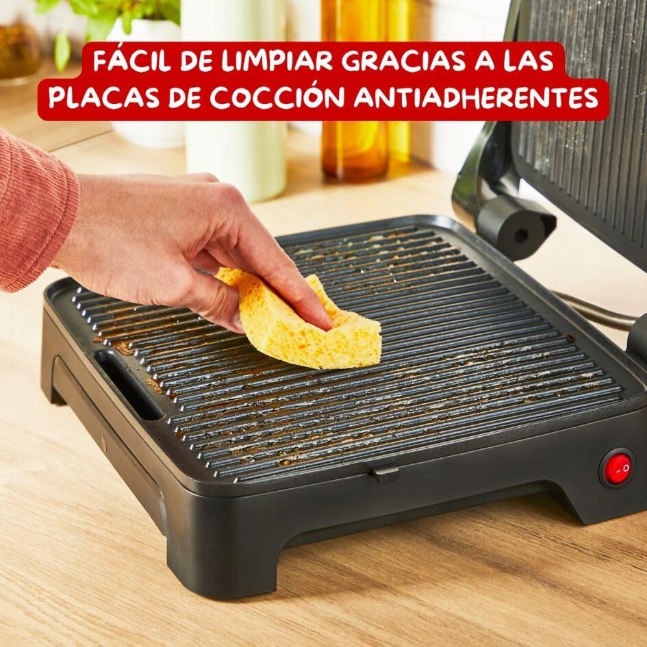 Moulinex Home, Panini and grill 2000 W, stainless steel Brand Moulinex