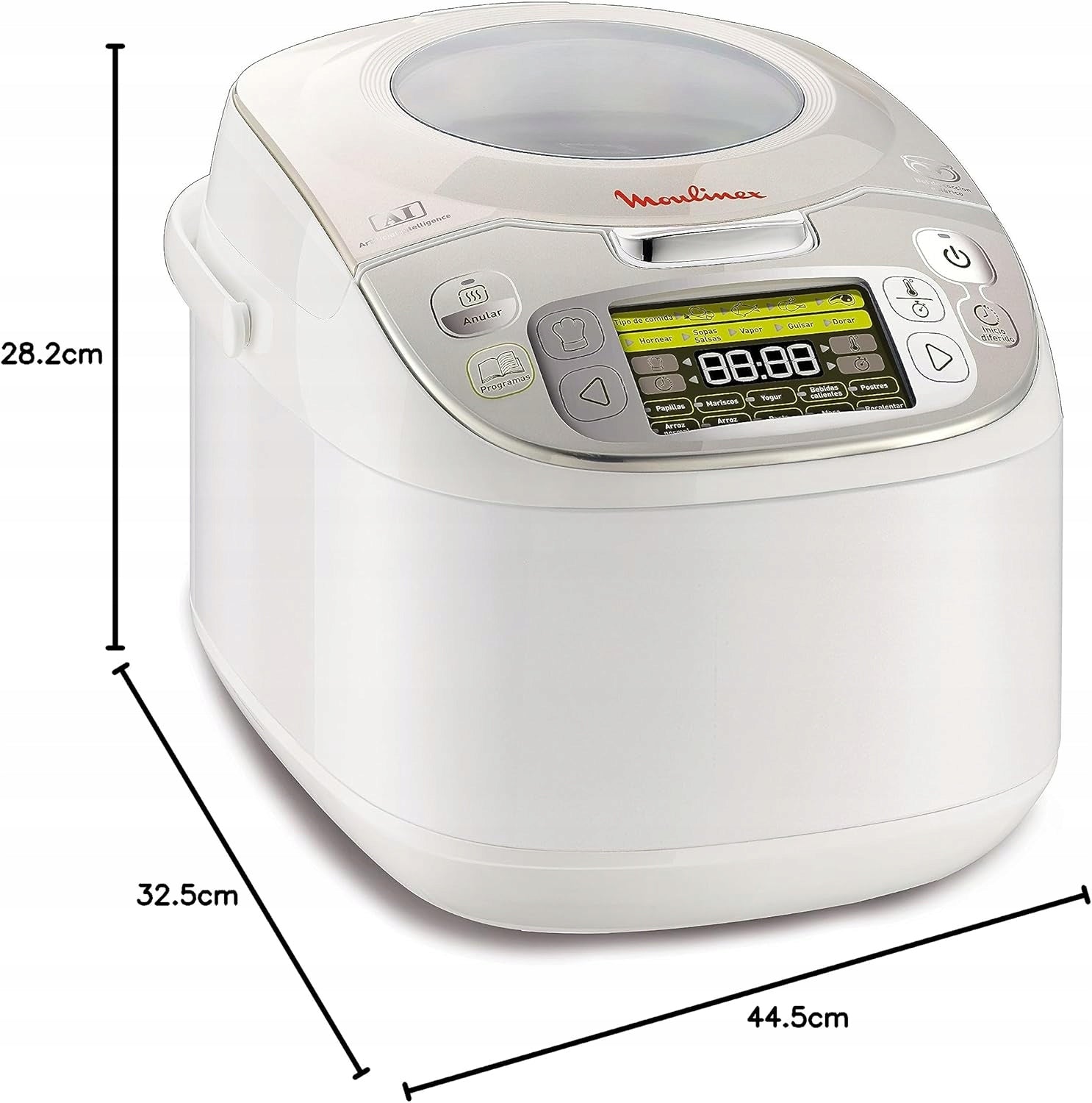 Moulinex Maxichef Advanced MK8121 5L 750W programmable touch robot Power rating 750 W