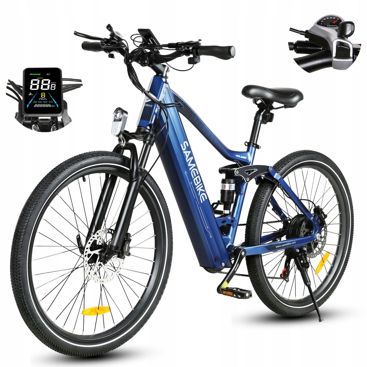 Mountain Electric Vehicle Samebike XD26-II 750W 14AH 40KM/H 110KM 26"*2,4"