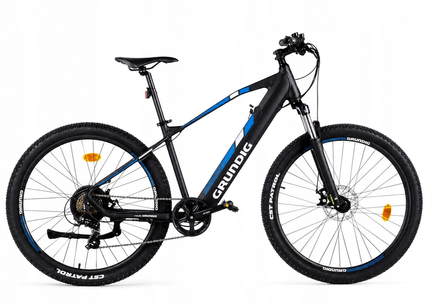 Mountain electric bike Grundig MTB 27,5 Shimano Bat. Samsung 15ah 110km Packaging status original
