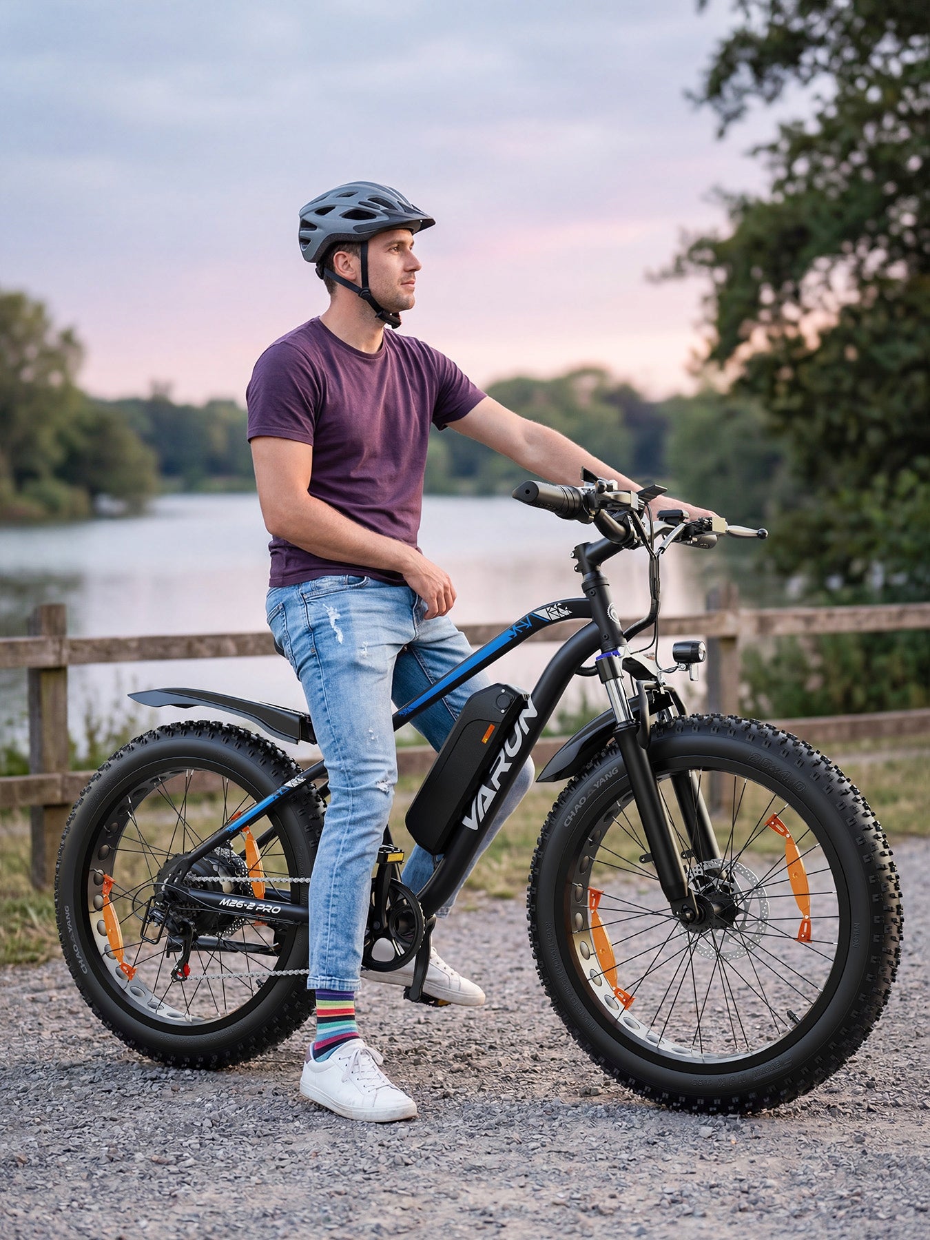 Mountain electric bike VARUN 26*4" 48V 13AH 120HP 250W 25KM/H MTB 55NM Maximum rated power electric bike (under 250W)