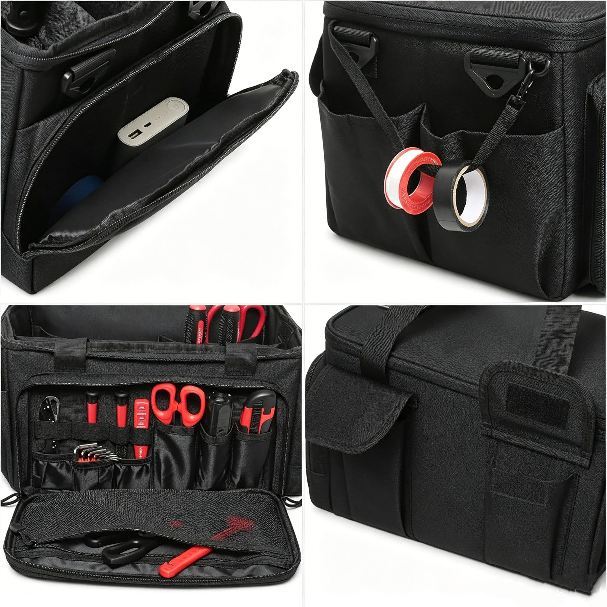 Mounting Tool Bag Large Black Brand no brand