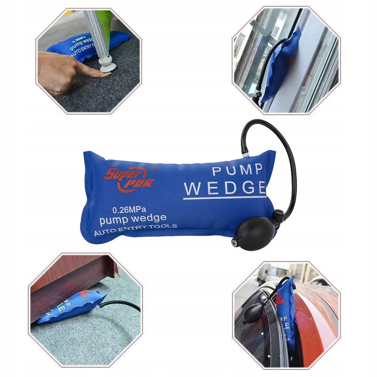 Mounting cushion for lifting expansion pneumatic wedge 135 kg Brand Super PDR
