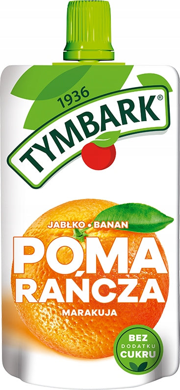 Mousse 100% Tymbark Orange Passion Fruit Banana 12x120g Manufacturer code 5900334014467