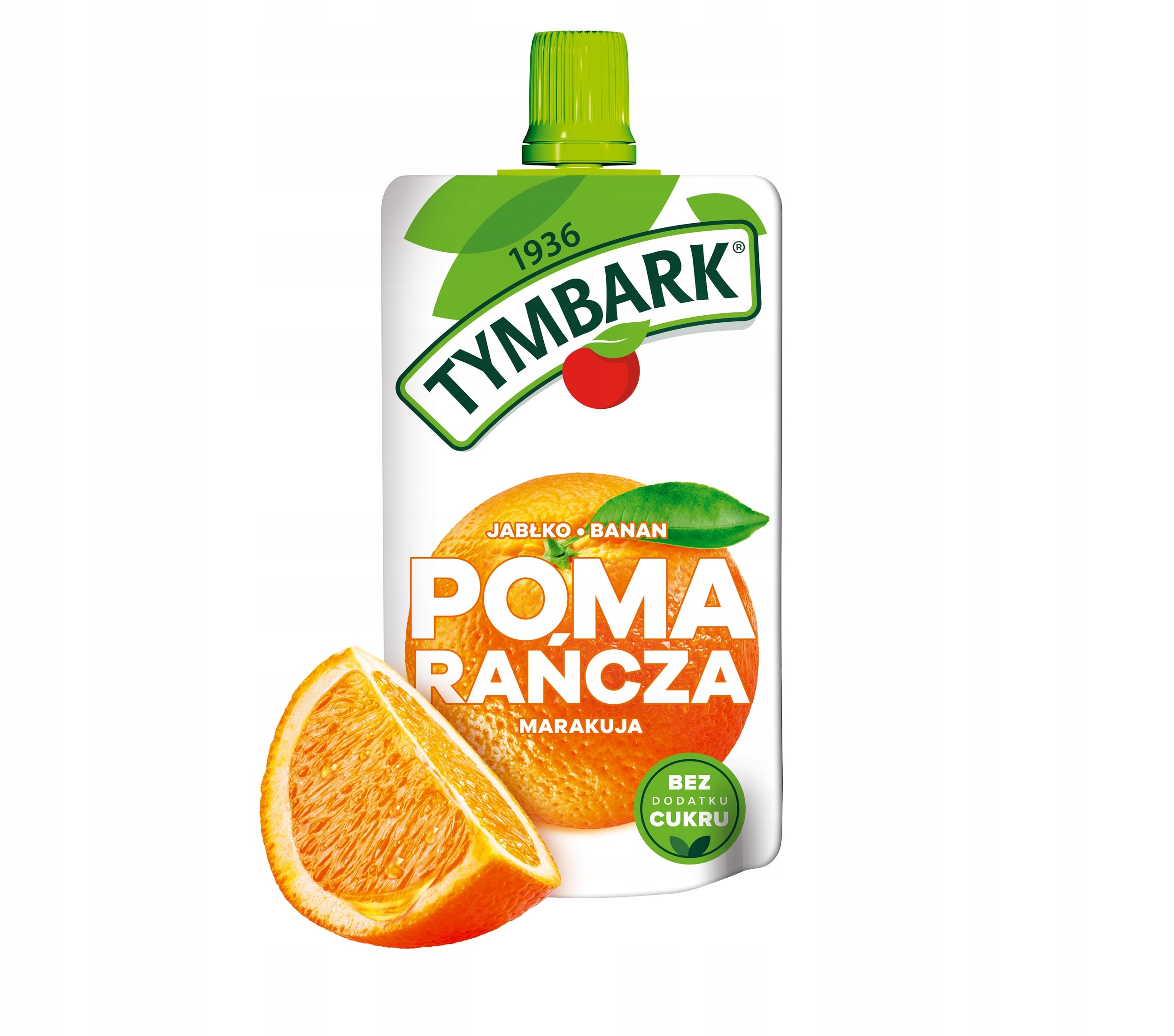 Mousse 100% Tymbark Orange Passion Fruit Banana 12x120g Packaging status original