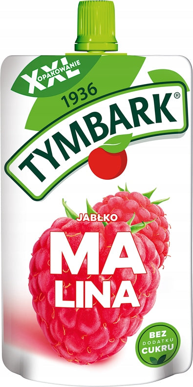 Mousse Tymbark Raspberry 100% fruit 10x 200 g Manufacturer code 5900334157973
