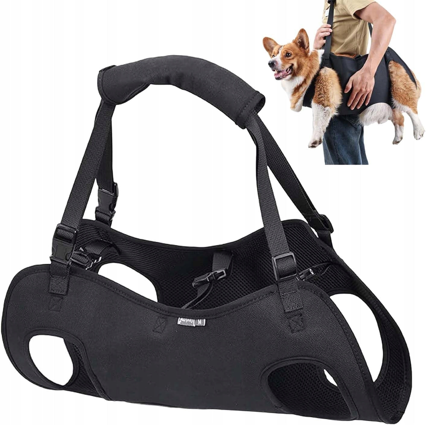 Movement assistance for elderly, injured and disabled dogs, size M