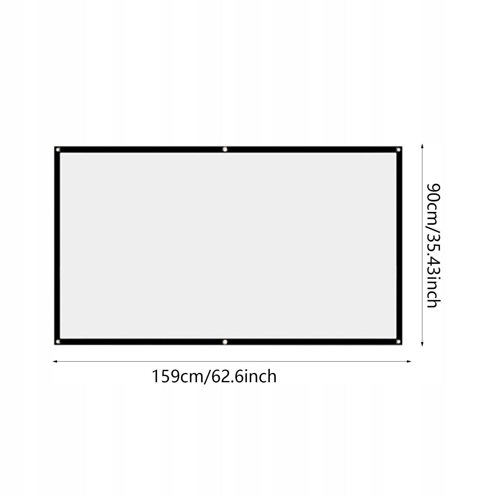 Movie Projection Screen Screen Projection Screen Projection Screen 72inch Packaging status original