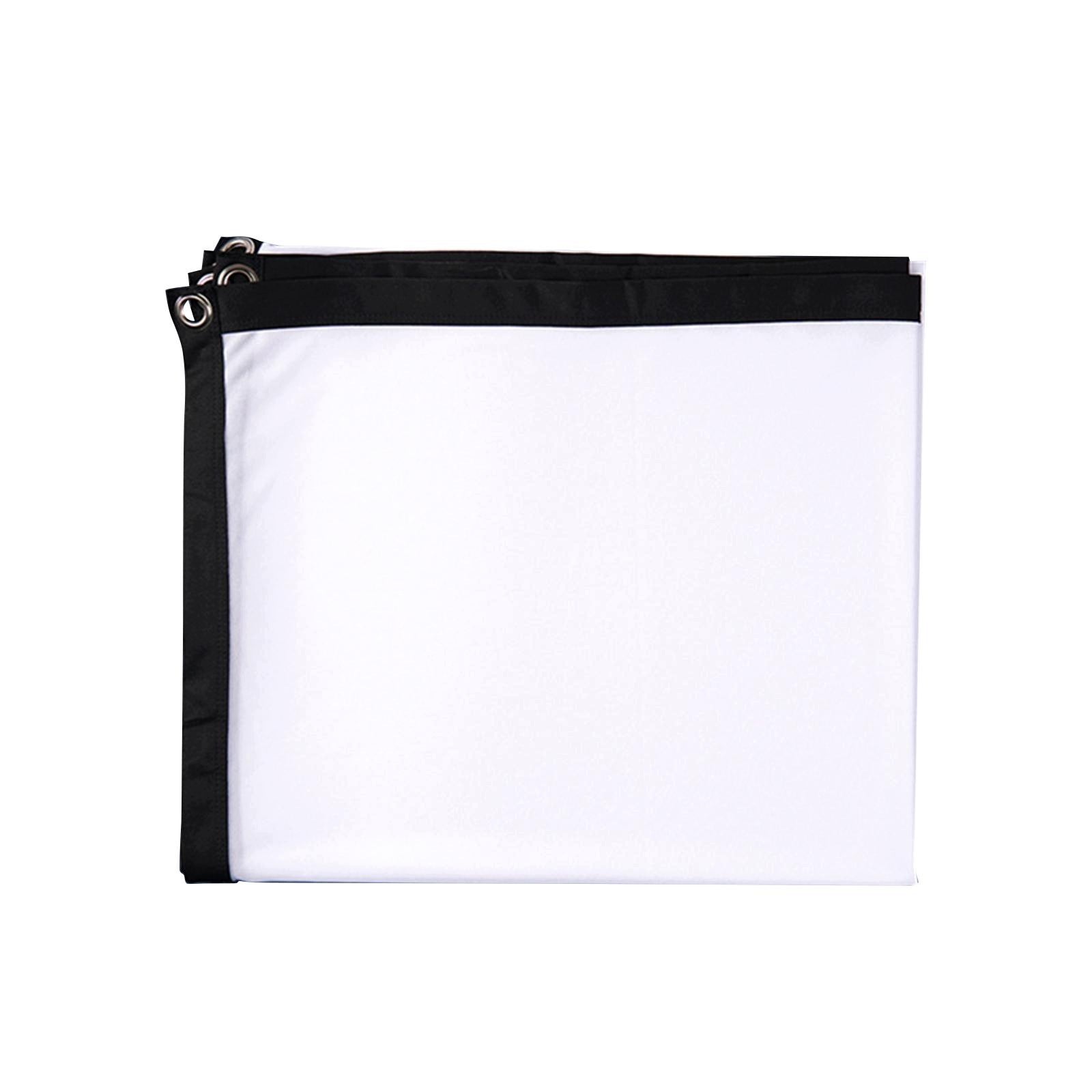 Movie Projector Screen Thickened Foldable White Easy 1.86x1.05m Packaging status original