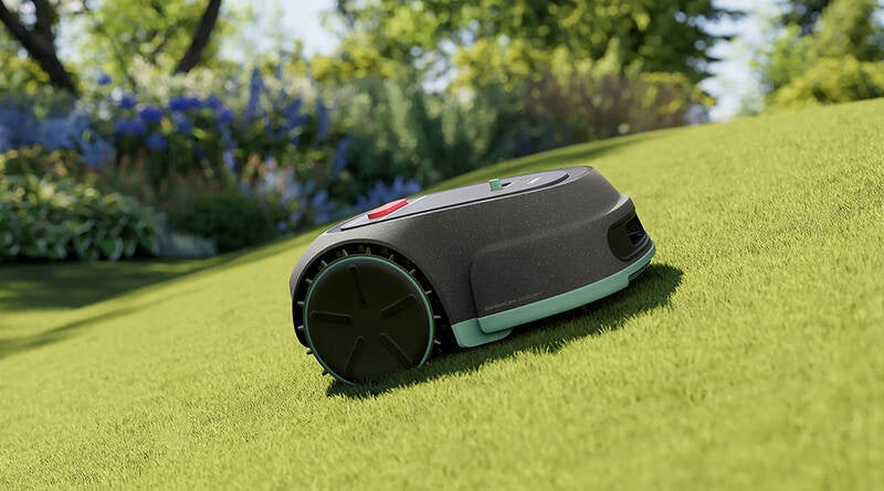 Mower Philips RSL3000/10 Robot mower with GPS GardenCare 1000 m2 for grass Mowing height adjustment range 2–6 cm
