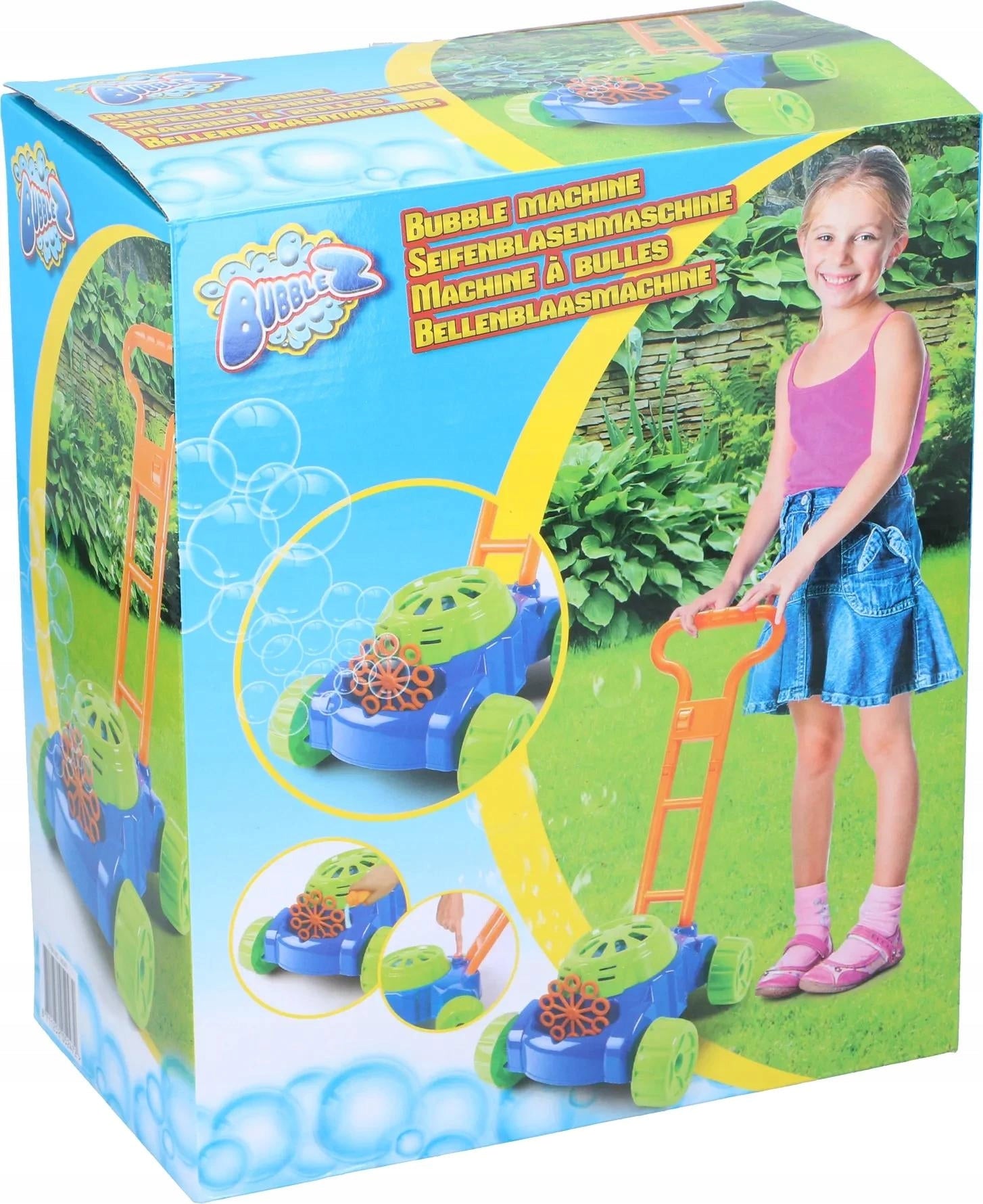 Mower machine for making soap bubbles on batteries BUBBLEZ