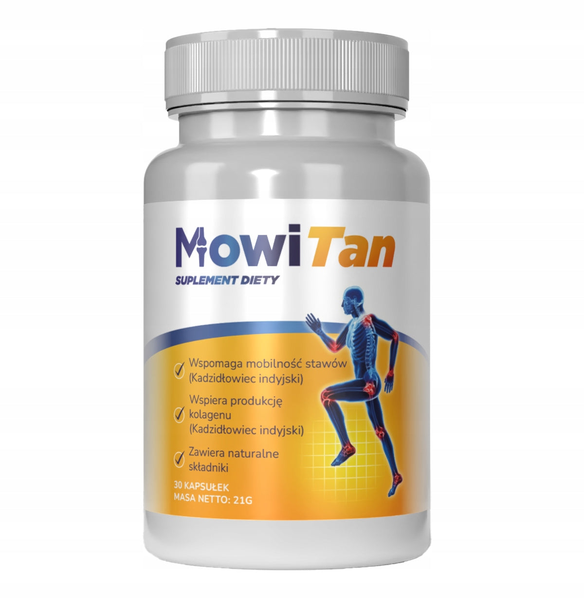 MowiTan – Daily support for healthy joints 30 kaps. Name MowiTan – Codzienne wsparcie dla zdrowych stawów