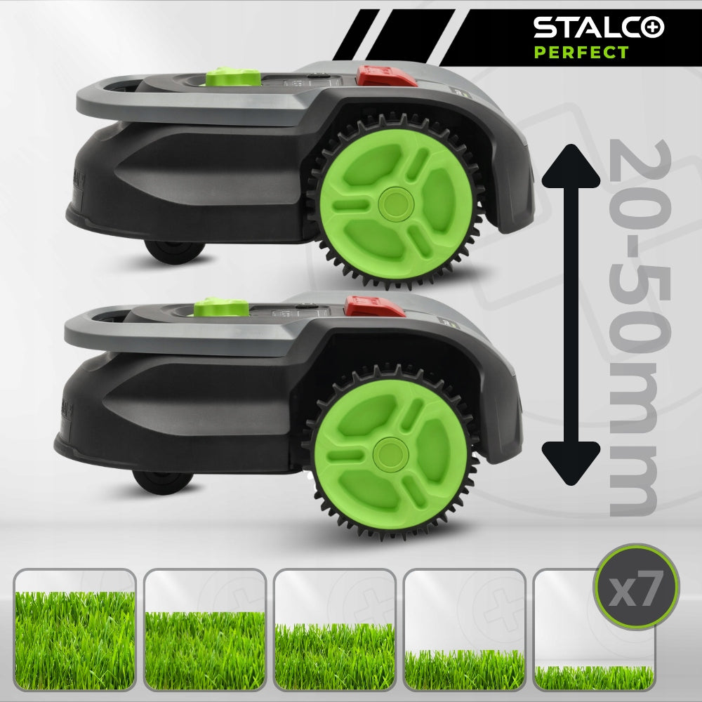 Mowing robot RMP300 STALCO PERFECT S052398699 Mowing performance 300 m²