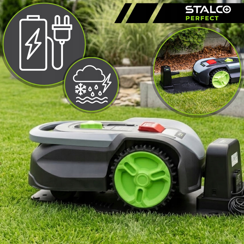 Mowing robot RMP300 STALCO PERFECT S052398699 Mowing width 16 cm