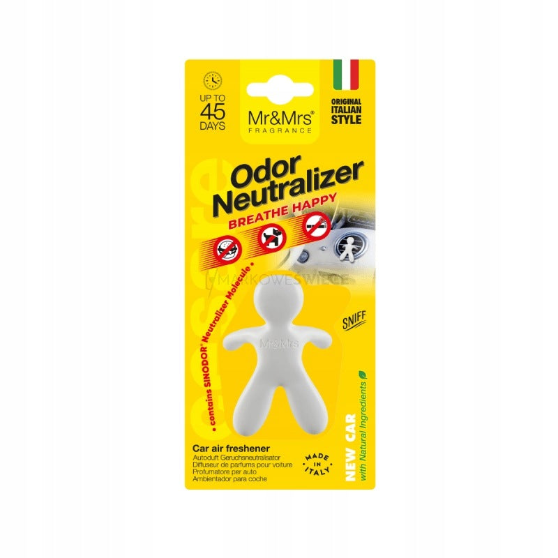 Mr & Mrs Fragrance Car Fragrance Cesare New Car Odor Neutralizer