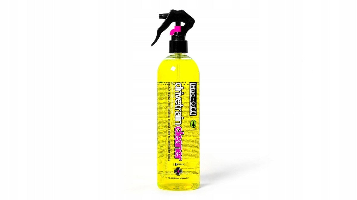 Muc-Off Bio Drivetrain Cleaner 500 ml - bicycle drive cleaner Product weight with unit packaging 1 kg