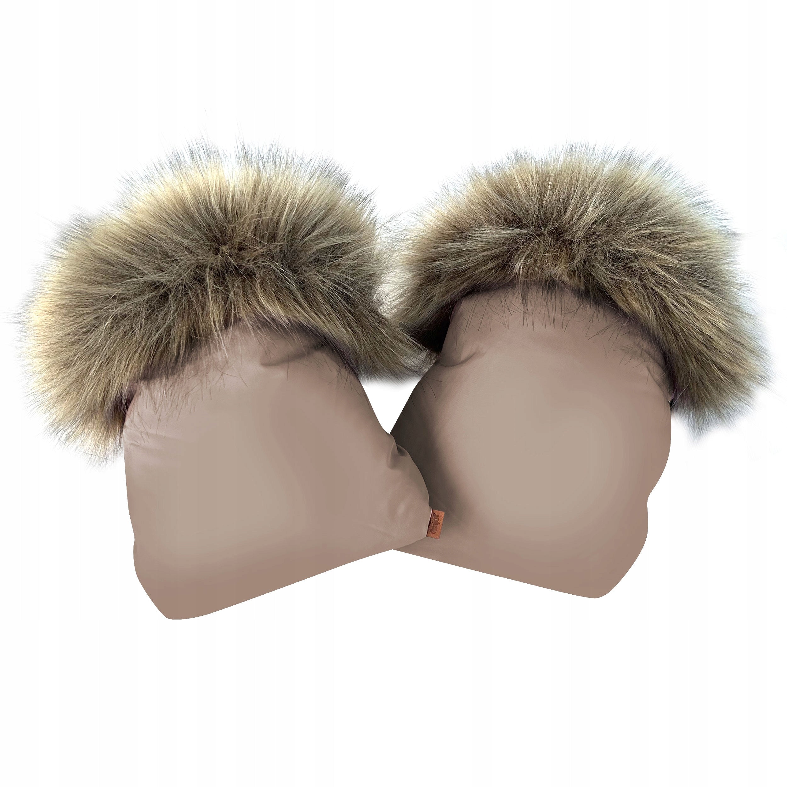 Muffins EMJOT for trolley beige with fur machine wash