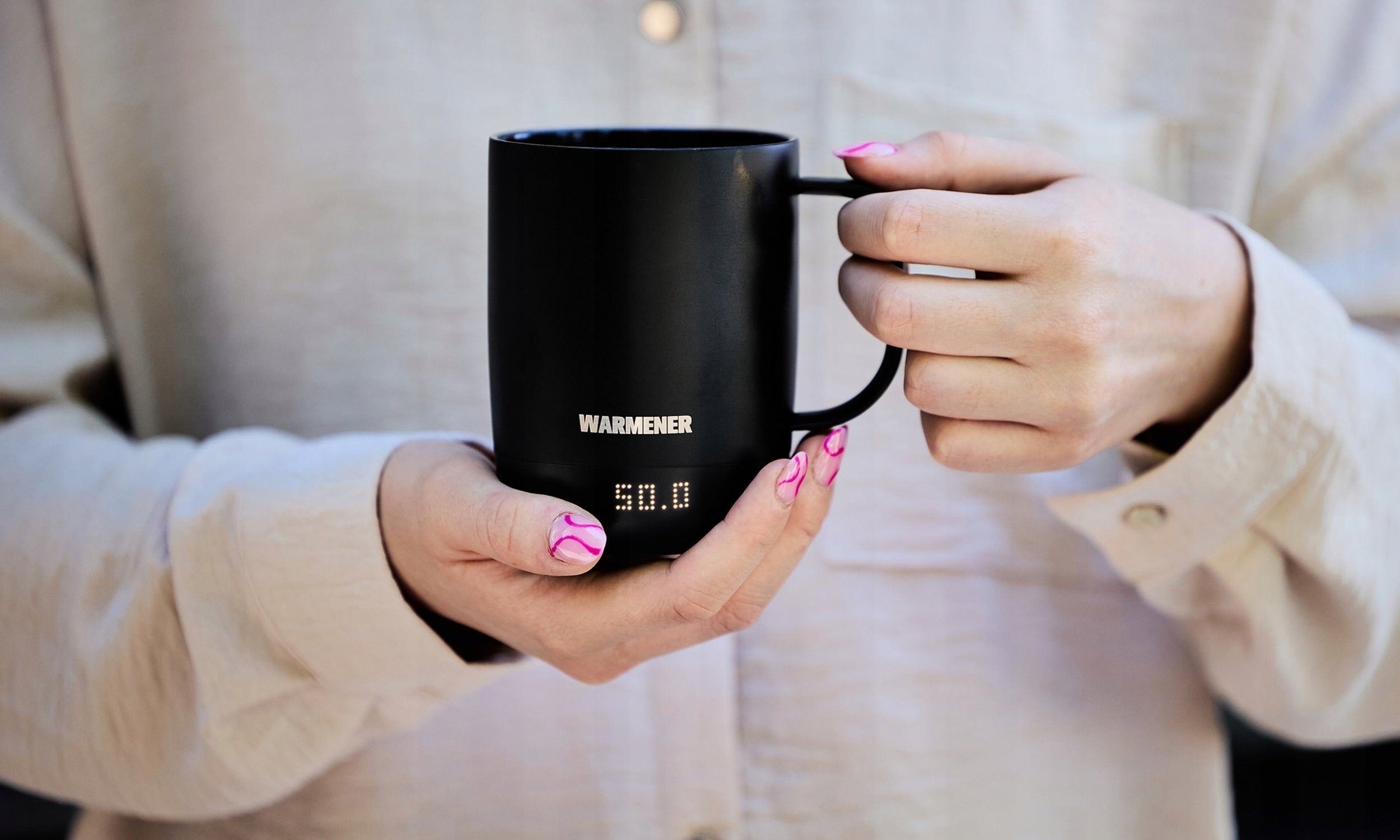 Mug Heated SMART Coffee Warmer Tea Office USB for GIFT Model Warmener Podgrzewacz do kubka smart kubek