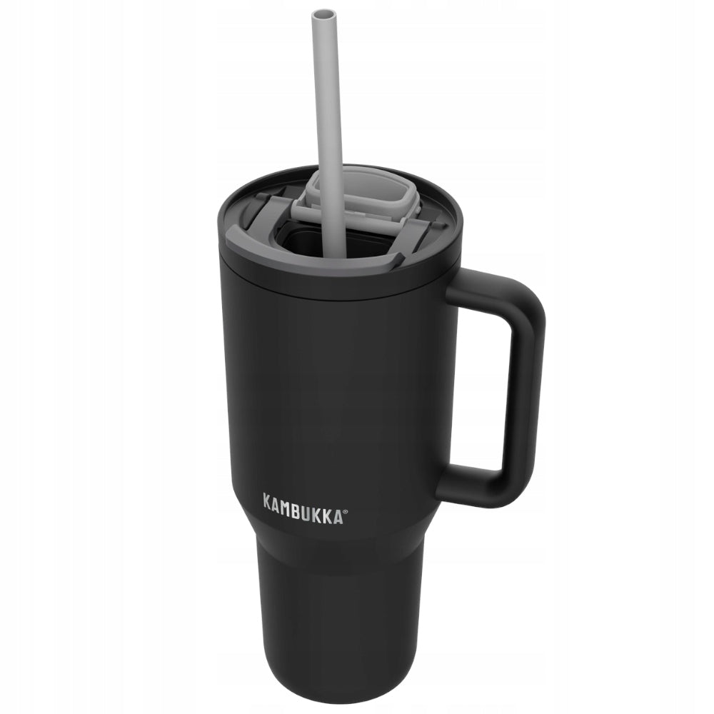 Mug with straw Kambukka thermal mug Rio 950ml Night Rider in a box Packaging status original